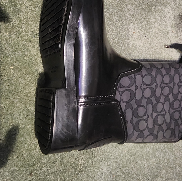 COACH RAIN BOOTS - Picture 7 of 11